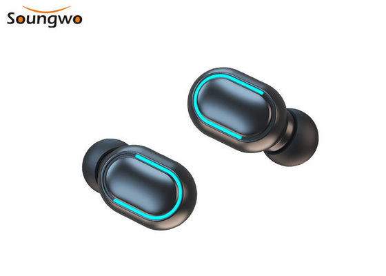 Basse forte de remplissage rechargeable sans fil suée du cas TWS de Bluetooth Earbuds 1800mAh de preuve