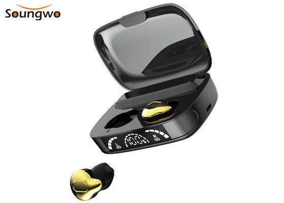 Appareillement fort d'automobile d'affichage à LED de Bass Waterproof Wireless Earbuds HD